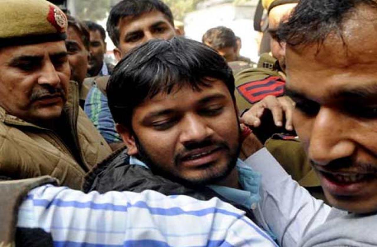 Kanhaiya gets six-month bail, JNU students celebrate